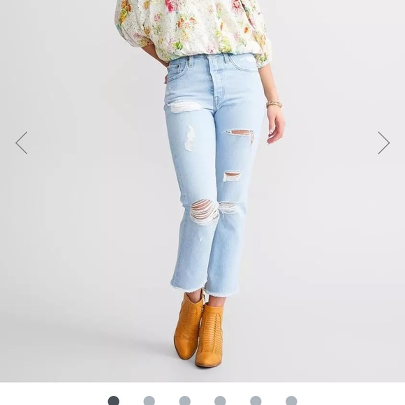 Levi’s 501 cropped jeans - Picture 6 of 11